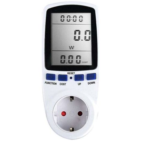 Compteur d'énergie LCD numérique wattmètre dispositif de surveillance puissance électricité Kwh analyseur de mesure de puissance eu (1/5)
