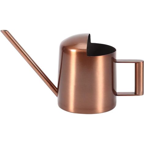 Watering Can, 300ml Small Stainless Steel Watering Can Plant Flower Spout Long Watering Pot for Home Use Bonsai Indoor (1/5)