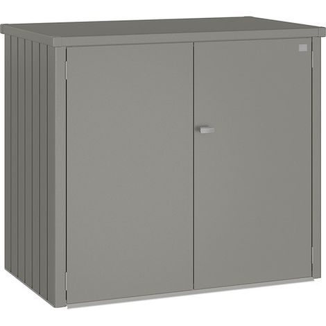 Mülltonnenbox Alex Duo quarzgrau-metallic