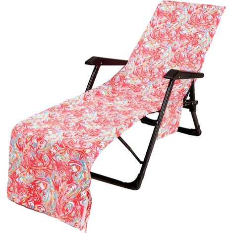 1 Housse de serviette, microfibre, 211x74cm, poches latérales, plage piscine (1/5)