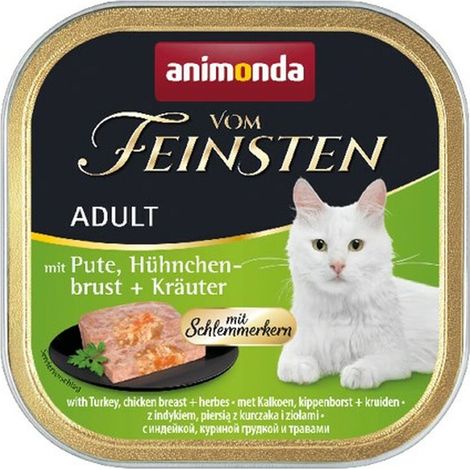 Animonda Vom Feinsten Classic per gatti - Tacchino, Pollo 100g (1/2)