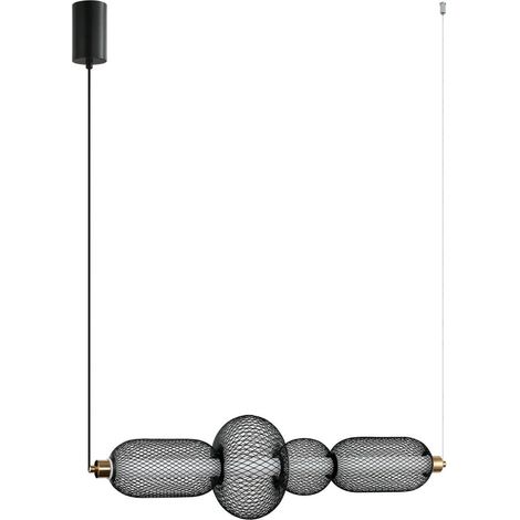 Lámpara colgante LED 16W Marco PND842834BK Italux (1/4)