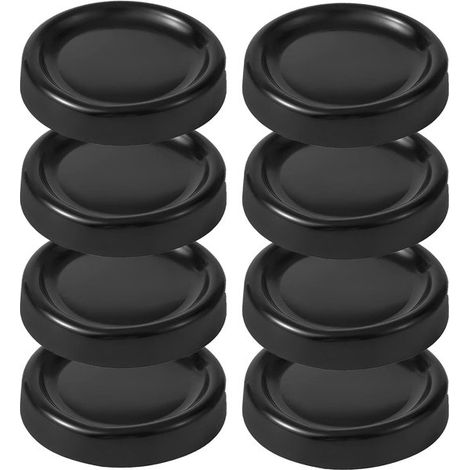 Amortiguadores de vibración para lavadora，8 piezas，amortiguadores de goma universales，amortiguadores de impactos，patas antideslizantes (1/5)