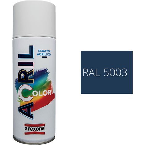 SMALTO SPRAY ACRILICO RAL 5003 - blu zaffiro - AREXONS