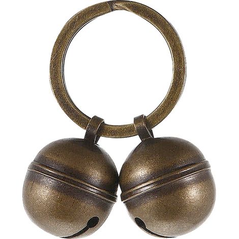 Extra fort chat & chien cloches en laiton cloches accessoires pour animaux de compagnie collier charme pendentif