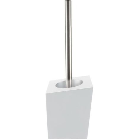 Brosse Wc avec support Polyresine YOSHI Blanc mat Spirella (1/2)