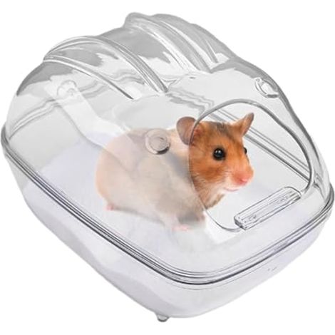Boîte À Bain De Sable pour Hamsters Sûr, Polyvalent, détachable, Grand Bac De Bain Pour Chinchilla Hamster, Gerbille, Chinchilla, Petits Animaux, Sable Gerbille Multifonction Détachable (1/5)
