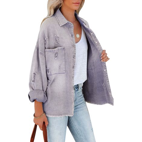 Veste Multifonction - 2 Poches Avant - Col Rabattu - Manches Longues - Pour Jardinage Et Bricolage - Taille Unique (1/5)