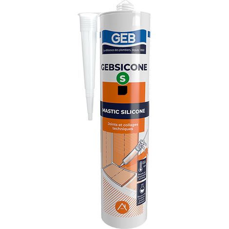 GEBSICONE S cartouche 310 ml noir