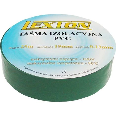 Ruban isolant LEXTON GREEN 25 m