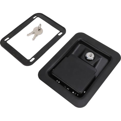 Toolbox Handle Latch, Heavy Duty Waterproof 304 Stainless Steel Truck Toolbox Lock for Camper Van and Caravan (1/5)
