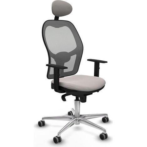 Piqueras y Crespo Jorquera Silla de oficina blanca ergonómica