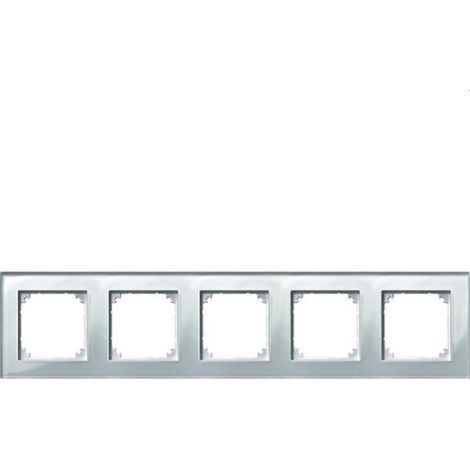 Merten Rahmen 489519 5fach brillantweiss