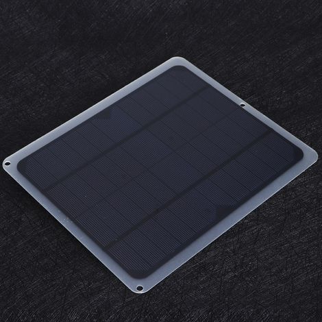 Panneau solaire 10W, mini ventilateur USB, batterie, panneau photovoltaïque solaire (1/5)