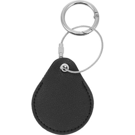 Étui de protection antichoc en cuir Tracer, compatible avec les AirTags (1 pièce)-12.5X5X0.5CM-Black (1/4)