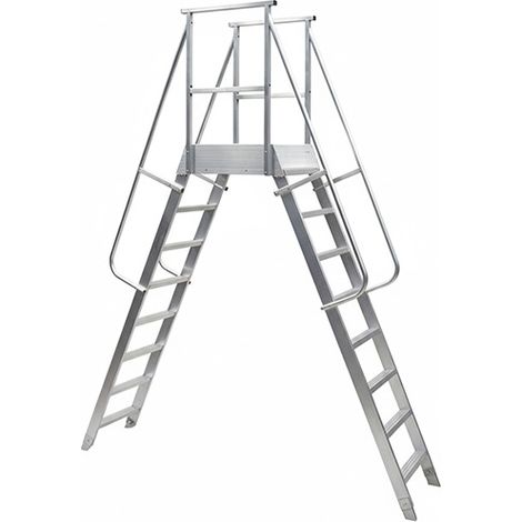 Scala a ponte 3 gradini - Altezza massima di lavoro 2.80m - SCA6088P/03