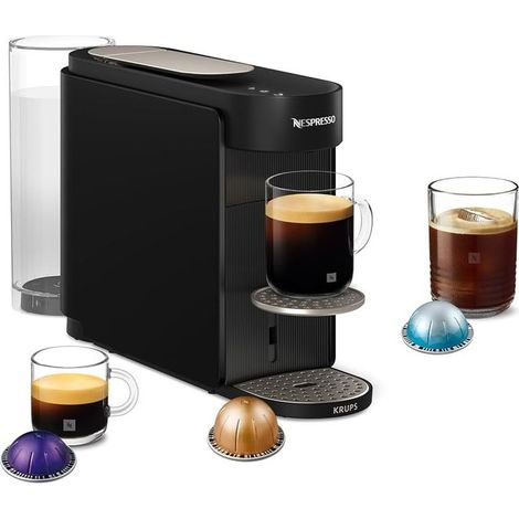 Krups XN9408 Vertuo Up Macchina da caffe' a capsule Capacita' 1,4 L Potenza 1100 W Tecnologia Centrifusion colore Nero