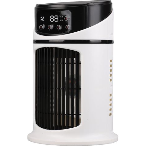 Mini climatiseur portable multifonction, ventilateur de refroidissement d'air et d'eau pour le bureau et la maison. (1/5)