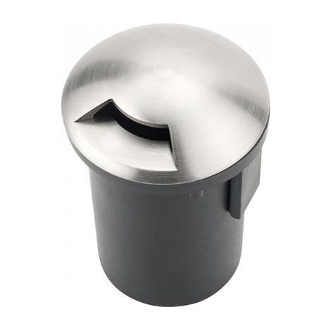 V-TAC Portalampada da Interramento Calpestabile MR16 Nero e Acciaio 1 Fascio di Luce IP65 (1/10)