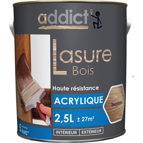 Acryl-Lasur 2,5 Liter Eiche - Addict