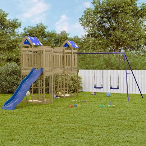Outdoor Playset Impregnated Wood Pine vidaXL (1/5)