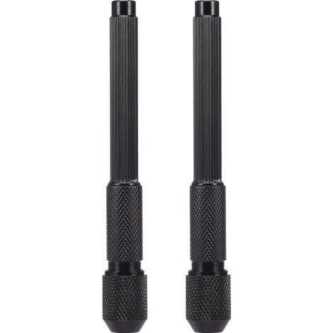 2 supports pour stylo de tatouage noir, porte-stylo pour marquage cutané, surfeur de peau, contour de pochoir, lot de 2 pièces (1/5)
