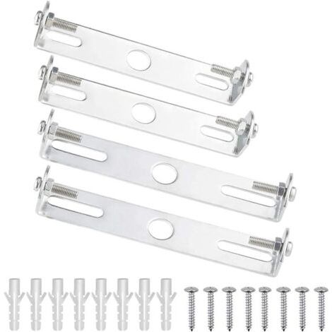 (80mm)10pcs plafonnier plafonnier support lumineux fixation support plaque de suspension à lustre à la terre avec vis pour la maison de bureau au plafond (1/5)