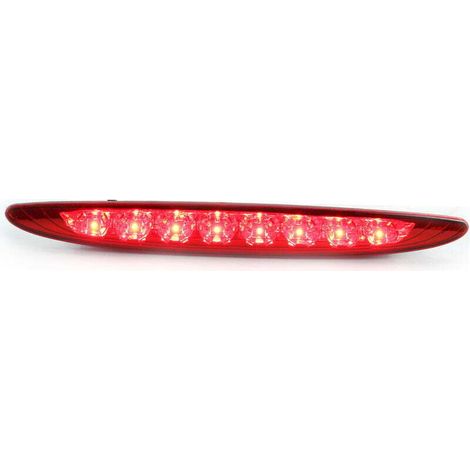 3ème feu stop, remplacement pour MINI Cooper 01-06 R50 R53, lentille transparente, rouge brillant, montage haut (1/5)