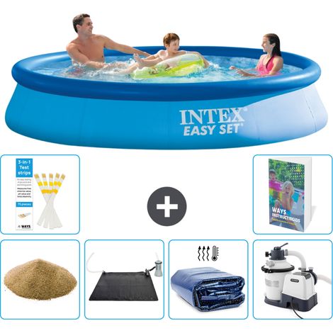 Intex Piscina Easy Set Rotonda - 366x76 cm - 7-pezzi  S69
