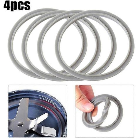 Joints d'étanchéité en caoutchouc de rechange pour Nutribullet 900 W - Pièces d'origine (4 pièces) (1/5)