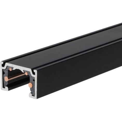 Binario MICRO11 Maxlight 1m nero superficie monofase 48V (1/3)