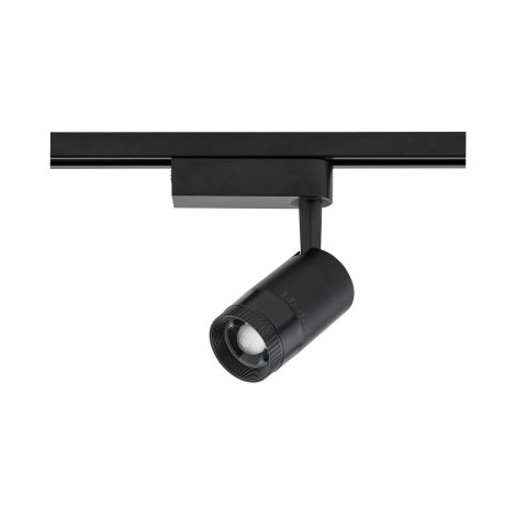 Spot sur rail noir LED 9W 3000K orientable Nowodvorski Zoom