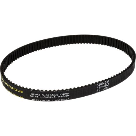 Courroie synchrone RS PRO, 550mm x 15mm, pas : 5mm, 110 dents ( Prix pour 1 ) (1/3)