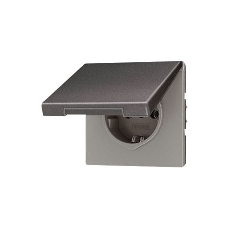 JUNG AL 1520 KIKL AN TIPO F NEGRO CAJA DE TOMACORRIENTE - CAJA REGISTRADORA