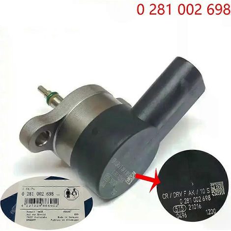 Für 0281002698 Kraftstoffverteilerrohr-Druckregelventil 0281002698 DRV für Mercedes-Benz C-Klasse V-Klasse Sprinter Vito 6110780549 (1/4)