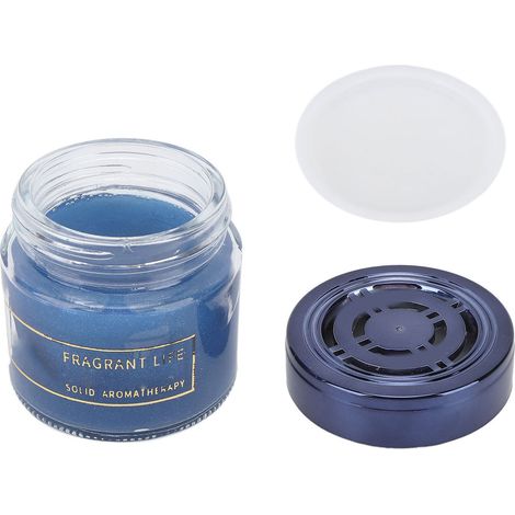 Diffuseur d'aromathérapie pour voiture, baume solide parfum océan, décoration de siège avec adhésif au dos (1/5)