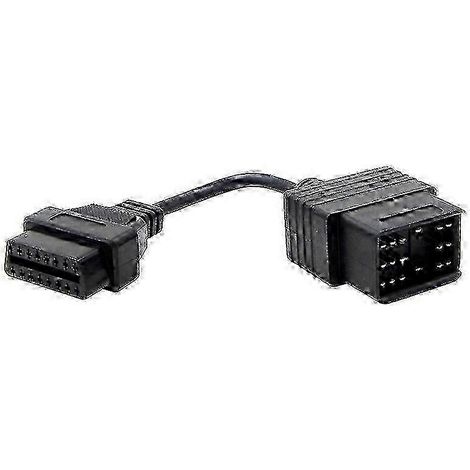 Câble OBD II automobile compatible avec interface de diagnostic femelle OBD 2 17 broches vers 16 broches, compatible avec OBDII 17 broches SZRH AS (1/5)