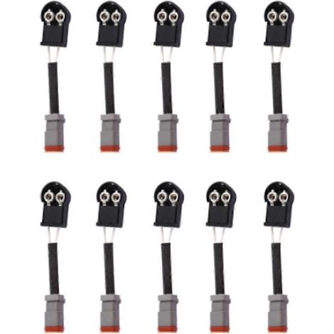 10 455-73803682 3071626 Connecteur de câble d'injecteur Common Rail diesel compatible avec les moteurs Cummins ISM11 et QSM11 (M11). (1/5)