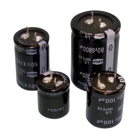 Teapo SLG227M400S1A5R45K Condensateur électrolytique Snap-In 10 mm 220 µF 400 V 20 % (Ø x H) 25 mm x 45 mm 1 pc(s) Y536351 (1/2)