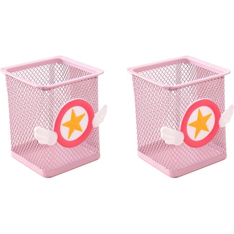 Support Pour Stylos - En Métal Épais - Pour Bureau Maison Bureau De Travail - 1 Pièce (1/5)