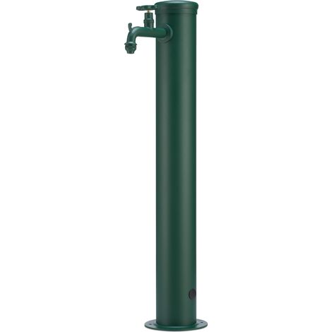 Fontana da Giardino con Rubinetto in Tinta Belfer 42/TT Verde