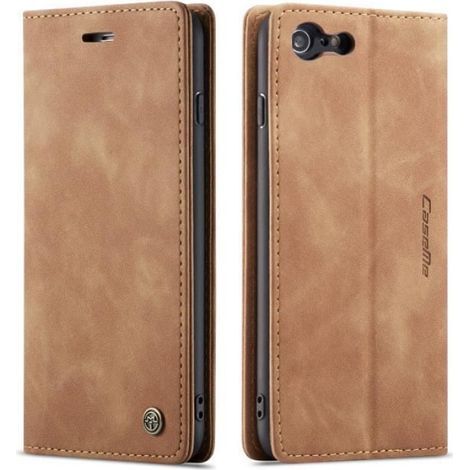Coque Housse portefeuille - Magnétique - Protection écran intégrée - Découpes précises - Pour iPhone 6 Plus et 6s Plus - 1 Pièce