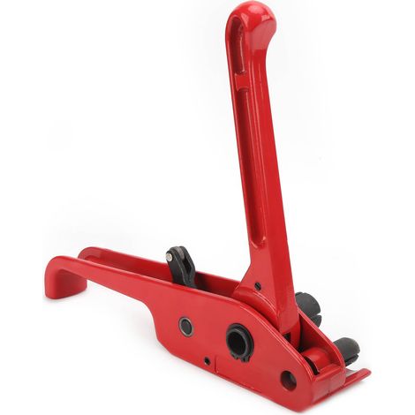 Sangleuse manuelle à barre de tension et coupe pour ruban PP/PET 12-16mm, avec tendeur en plastique (1/5)