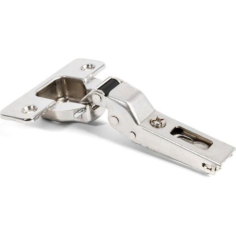 bisagra s100 105º ø35 sin muelle para puertas espesor mínimo 10mm codo acodado
