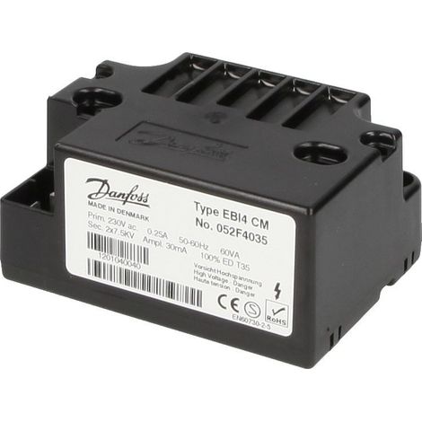 Transfo EBI4 CM, bipolaire boîtier spécial 052F4035