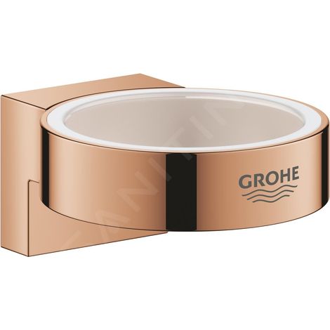 GROHE 41027DA0 Support Selection 41027 pour distributeur de savon/verre warm sunset (1/5)