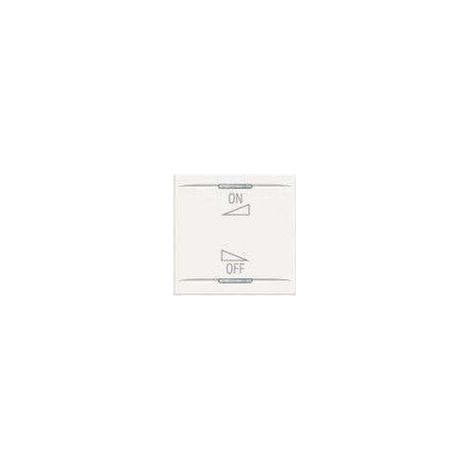 Enjoliveur Axolute MyHOME BUS diffusion sonore variation ON/OFF 2 mod white BTICINO HD4911M2AI