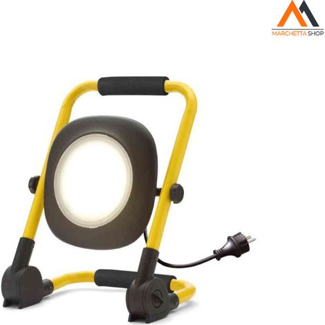 Faretto Led da Lavoro e Cantiere Edil Led 50W con Prolunga Schuko e Luce intensa - EL147