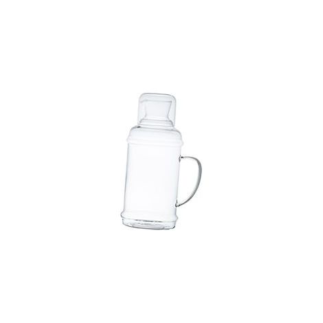 Pichet À Eau En Verre De Capacité 2000 Ml Design Simple Et Élégant Bouilloire À Boissons (1/5)
