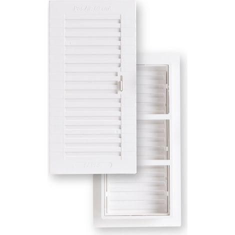 Rejilla vent 133x260mm emp fepre abs bl espesor 2,4 cm 27014 (1/2)